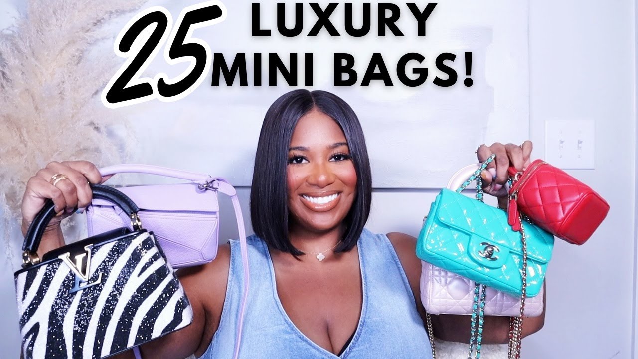 MY ENTIRE LUXURY MINI HANDBAG COLLECTION! | POCKETSANDBOWS