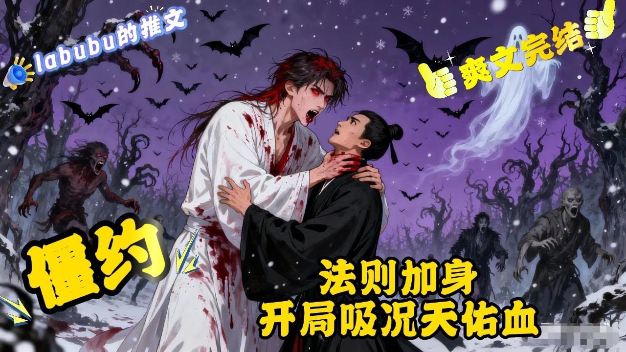 完结《僵约》青年洪钧深夜偶得昊天镜而穿越到僵约世界。洪钧从命悬一线开局，利用昊天镜一步步突破僵尸血脉的限制，穿梭时空回到过去阻止命运，开启了一段封神救世，逆天改命的传奇之旅...