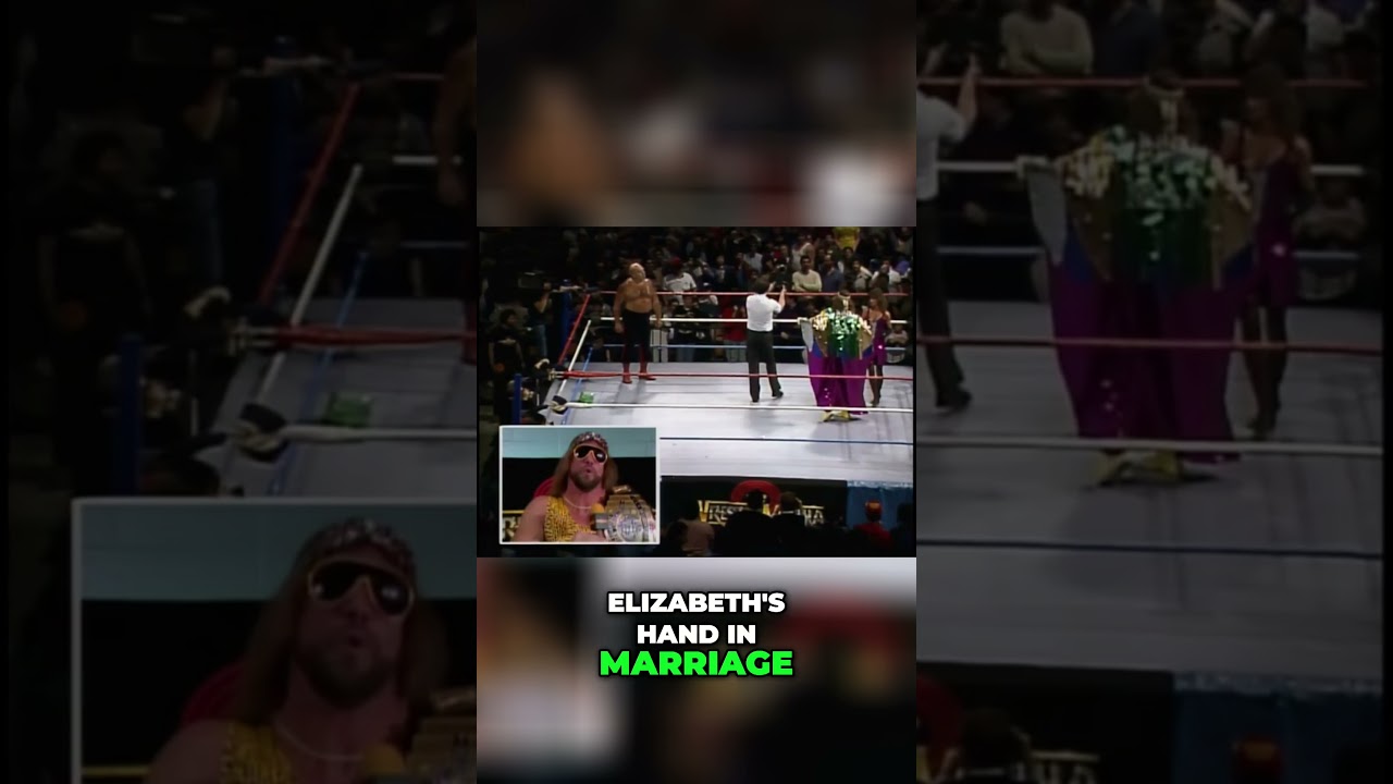 Wrestlemania 2  Drama  Macho Man's Cruelty & Elizabeth's Dilemma!  #wwe #wcw #aew #wwf