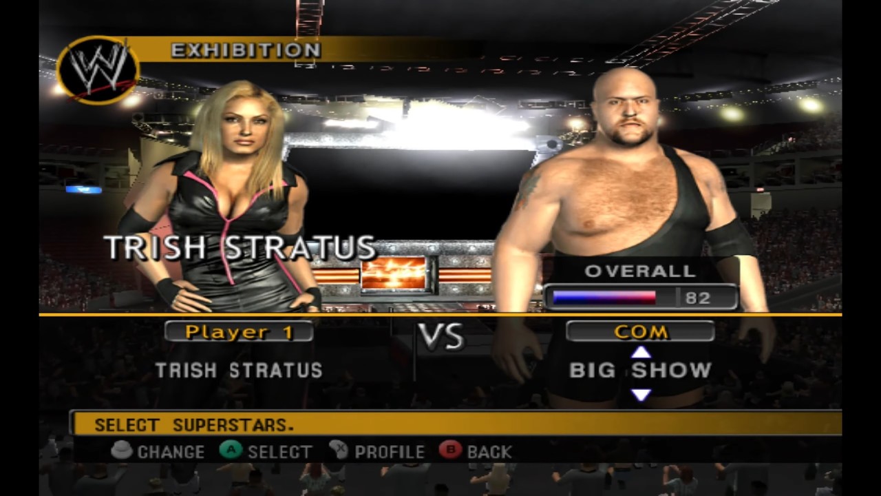 WWE Day of Reckoning 2 - Trish Stratus vs Big Show