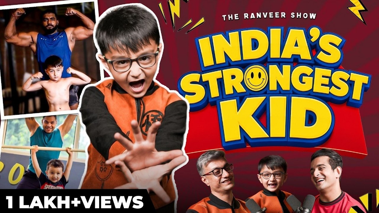 This 7-Year-Old Lifts 50kg | Building Discipline, Fitness & Modern Parenting l Adwik Paul On TRS