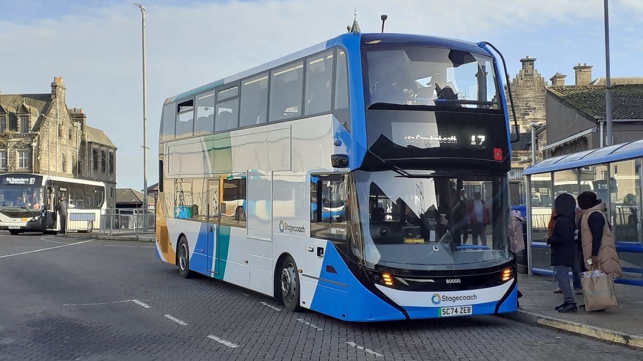 *Seed Bus* 19: Stagecoach Fife ADL Enviro 400 EV 80000 (SC74 ZEB)