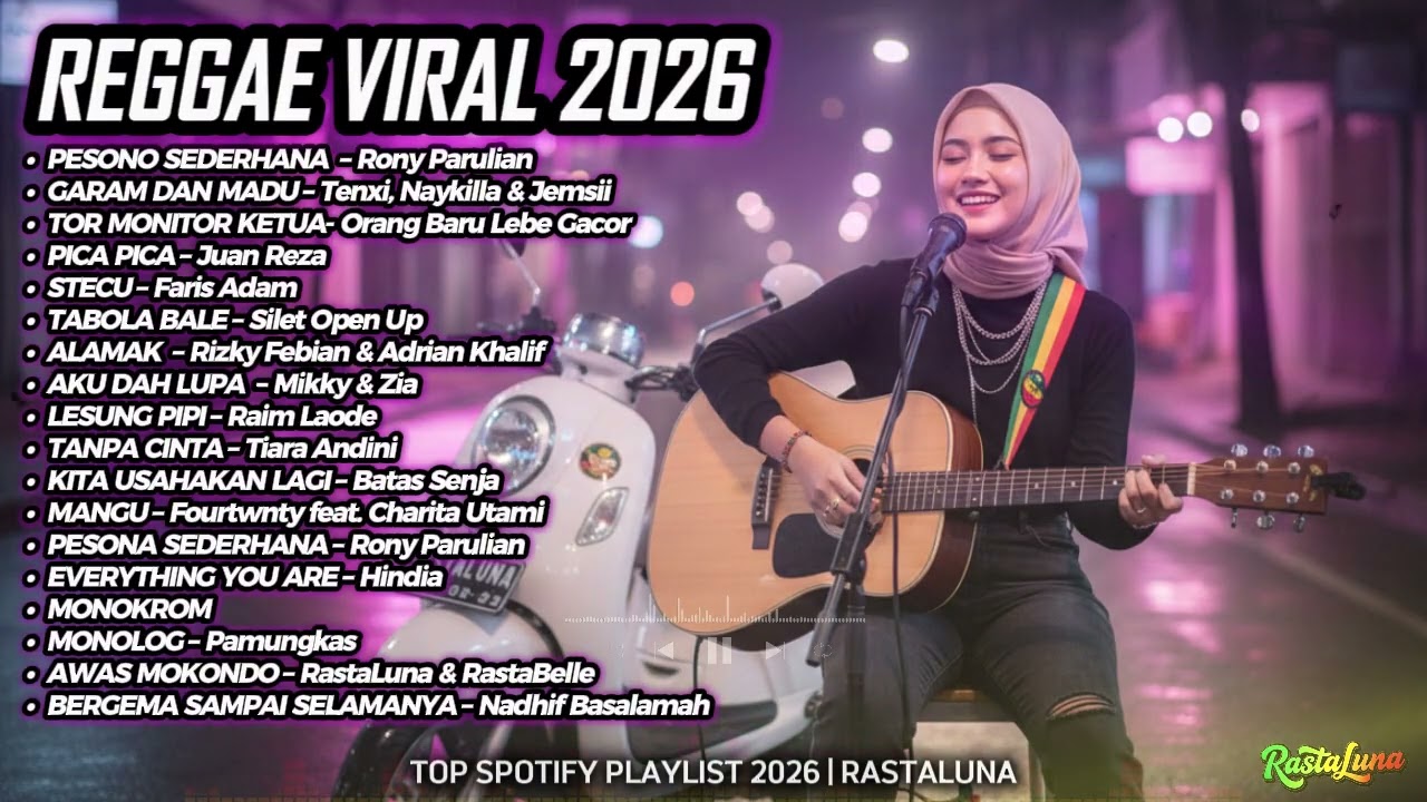 Reggae SKA Cover Lagu Hits Indonesia 2026 🎶 Full Album Spotify Trending | RastaLuna #150