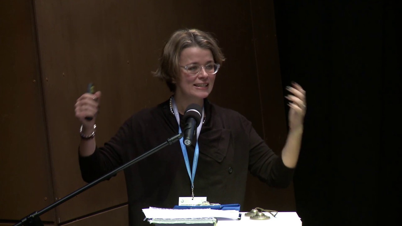 Zuzanna Ziomecka na Konferencji Mindfulness w Gdańsku, styczeń 2019