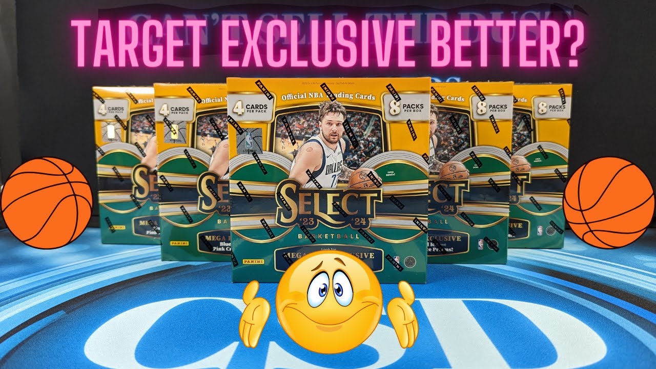 Обзор Panini Select Basketball Mega Box 2023-24 ✨ЭКСКЛЮЗИВ WALMART✨. ЛУЧШЕ, ЧЕМ ЭКСКЛЮЗИВ TARGET?
