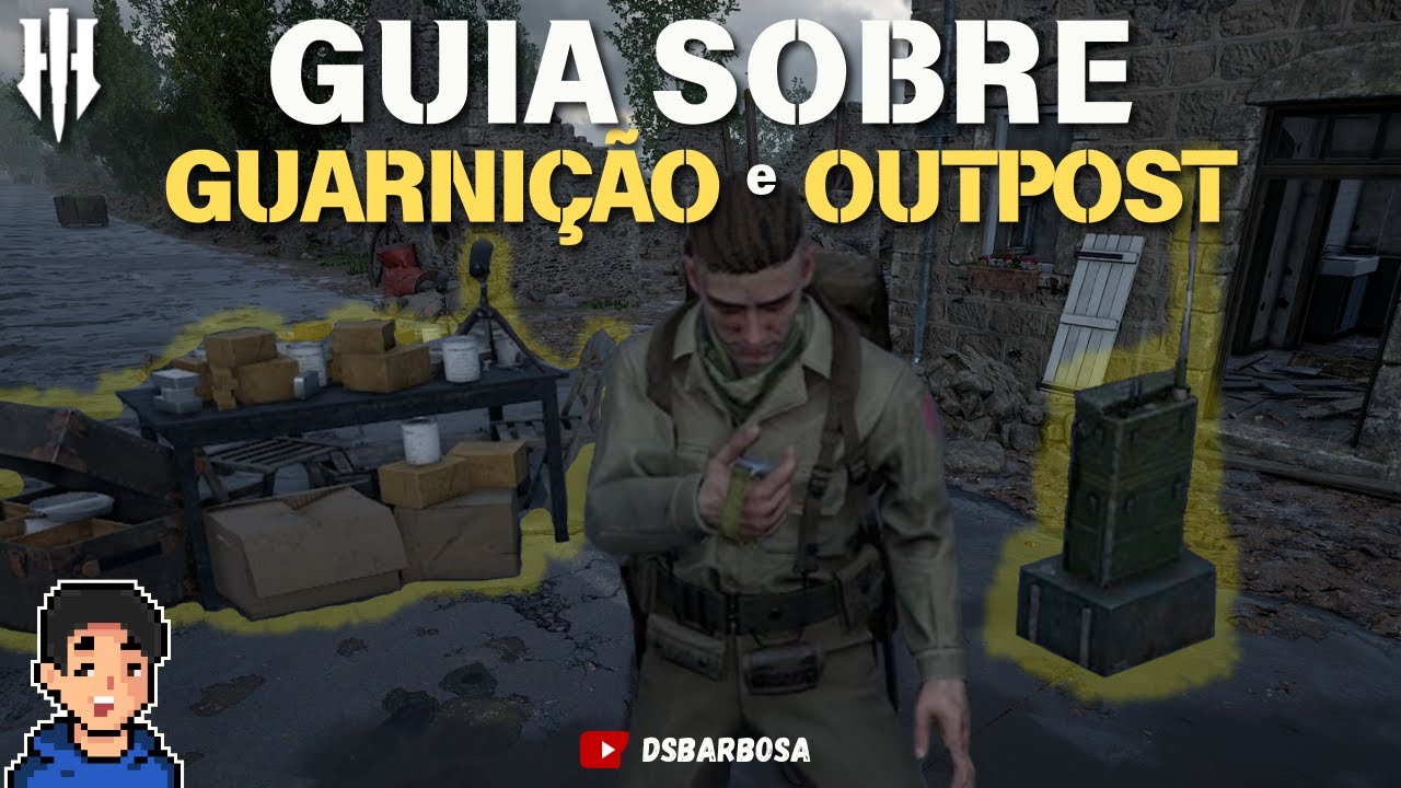 Aprenda TUDO o que Precisa Saber Sobre GUARNIÇÃO e OUTPOST no Hell Let Loose | DsBarbosa