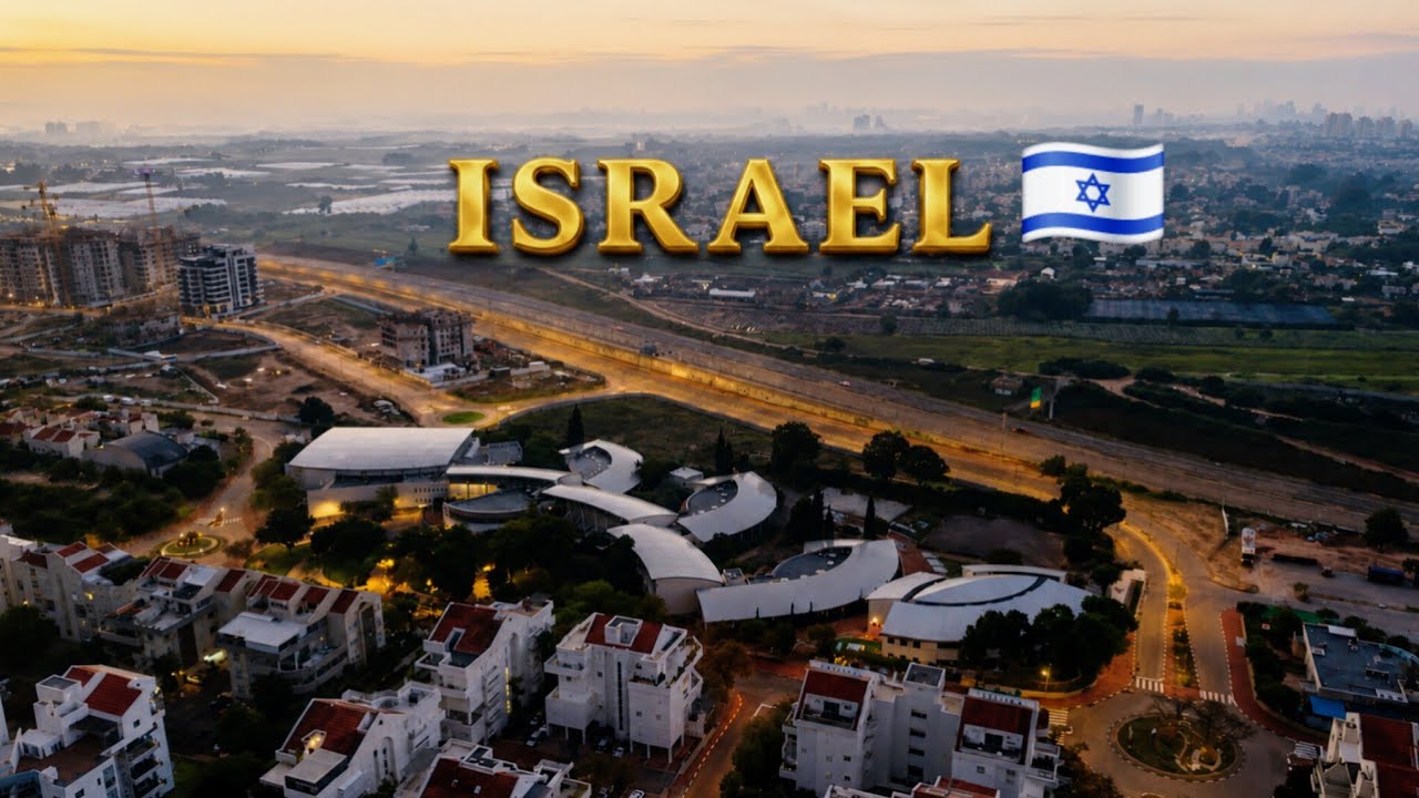 Israel from Above 🇮🇱 Stunning Drone Footage 4K #dji #drone