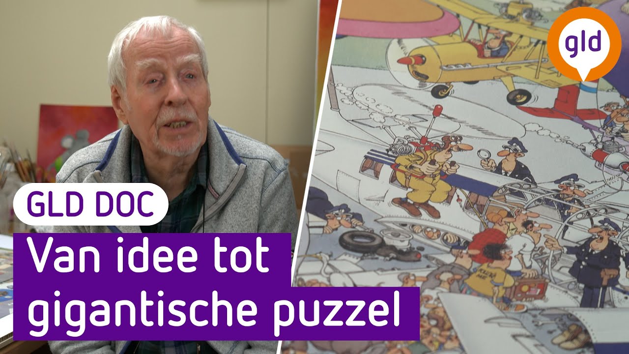 Zo maakt JAN VAN HAASTEREN zijn MEGA TEKENINGEN | GLD Doc