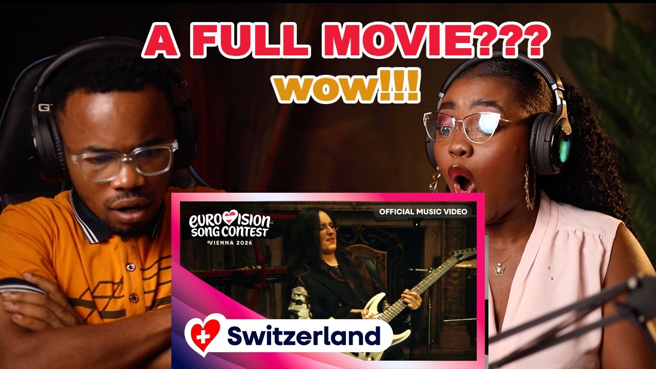 Veronica Fusaro - Alice | Switzerland 🇨🇭 |REACTION II Official Music Video | #Eurovision2026