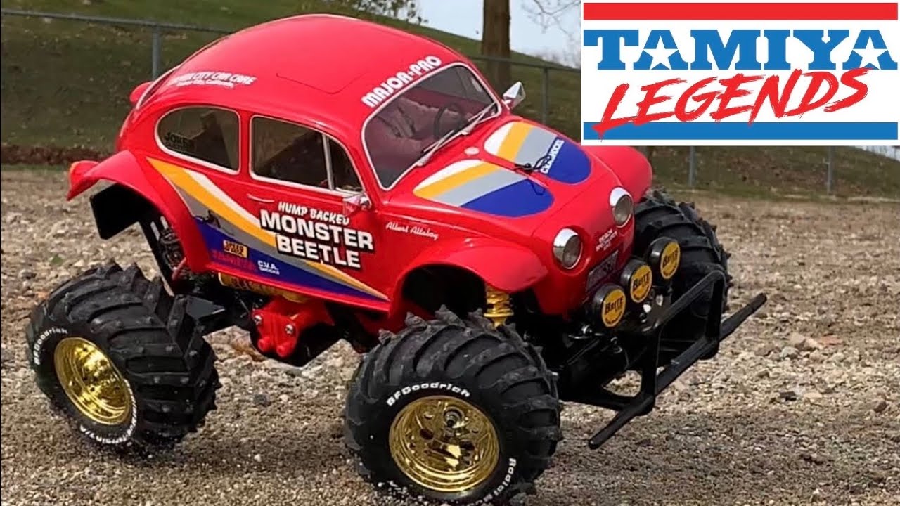 Tamiya Monster Beetle (2015) Первый запуск