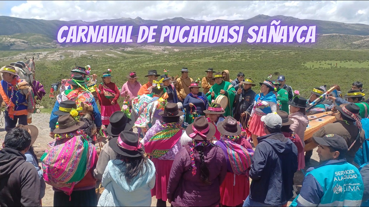 CARNAVAL DE PUCAHUASI SAÑAYCA AYMARAES 2026