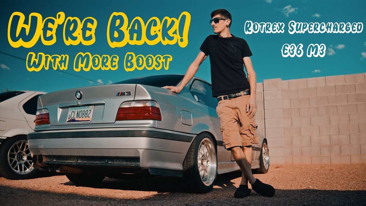 Turning Up The BOOST On My Supercharged E36 M3!