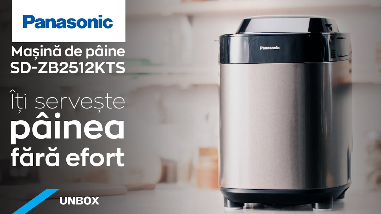 UNBOX | Mașină de copt p&acirc;ine Panasonic SD-ZB2512KTS