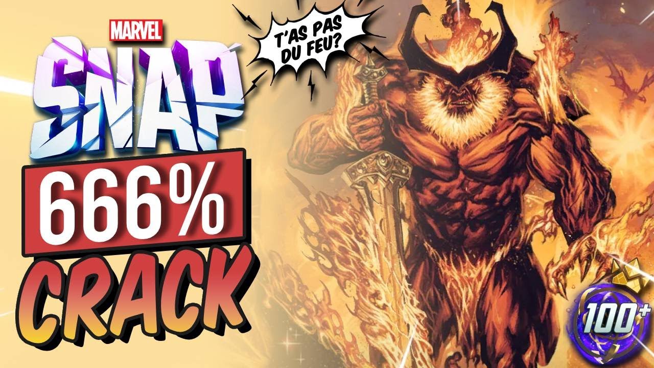 😈SURTUR DANS UN BON DECK SANS SKAAR & CO SUR MARVEL SNAP