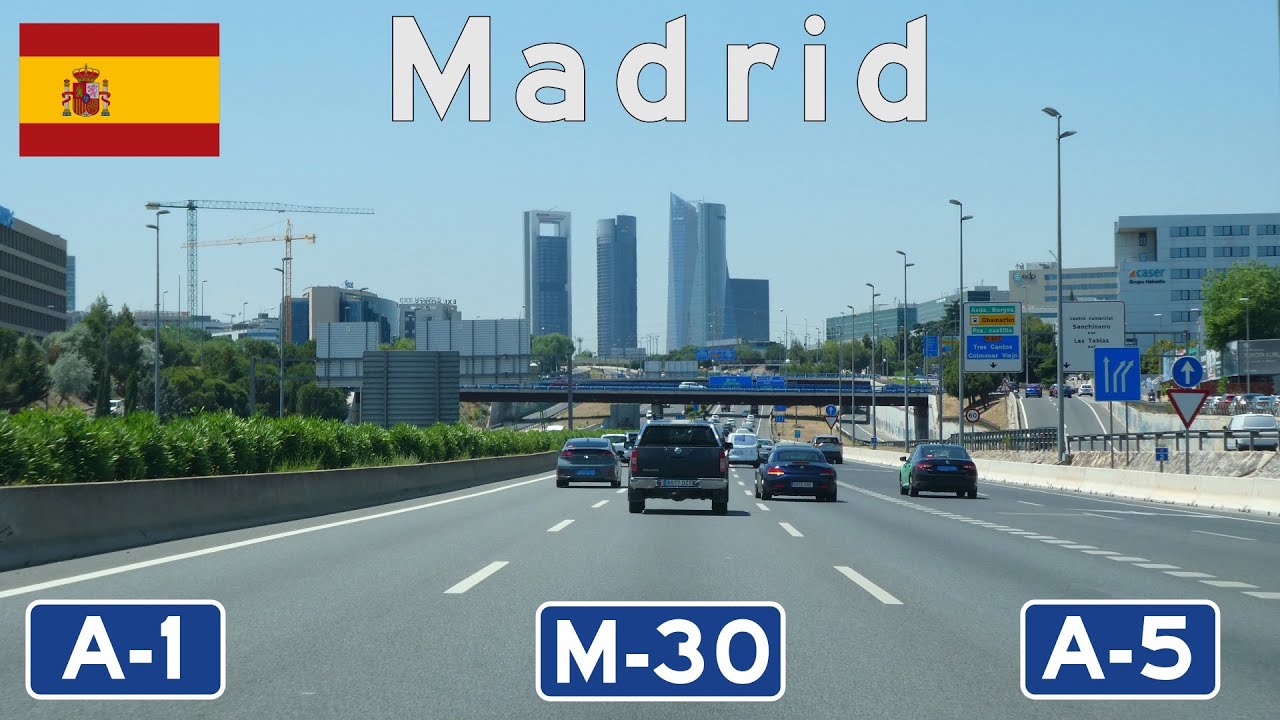 M-30 through Madrid
