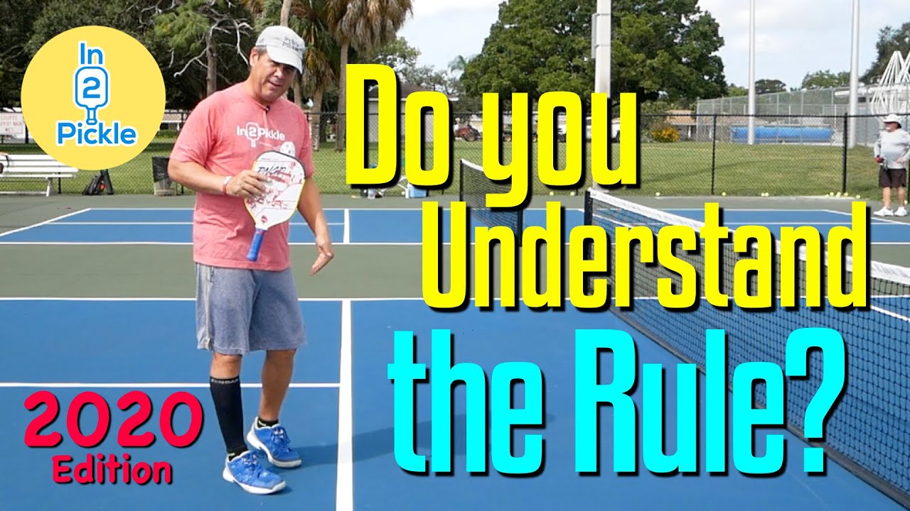 Pickleball Non-Volley Zone Rule - Learn the WHOLE RULE | Pickleball Rules