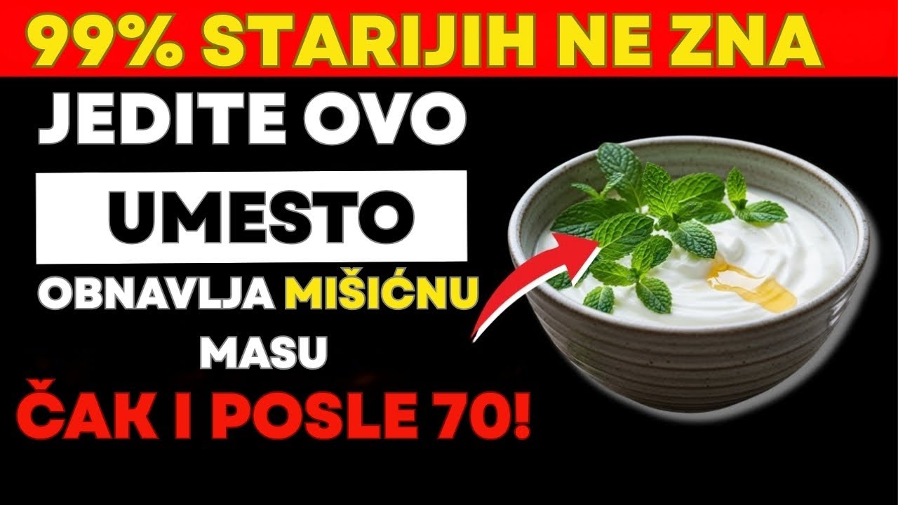 Zaboravite Jaja! Ova Jeftina Hrana Gradi Mi&scaron;iće BRŽE Čak i sa 80 | Zdrav Život
