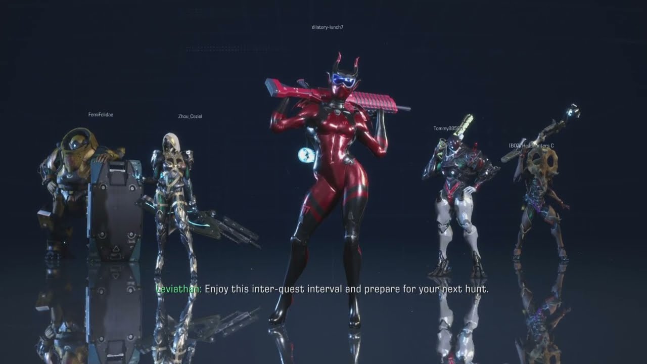 Exoprimal Crimson Devil Vigilant Alpha MVP Vs Rathalos Raid Boss