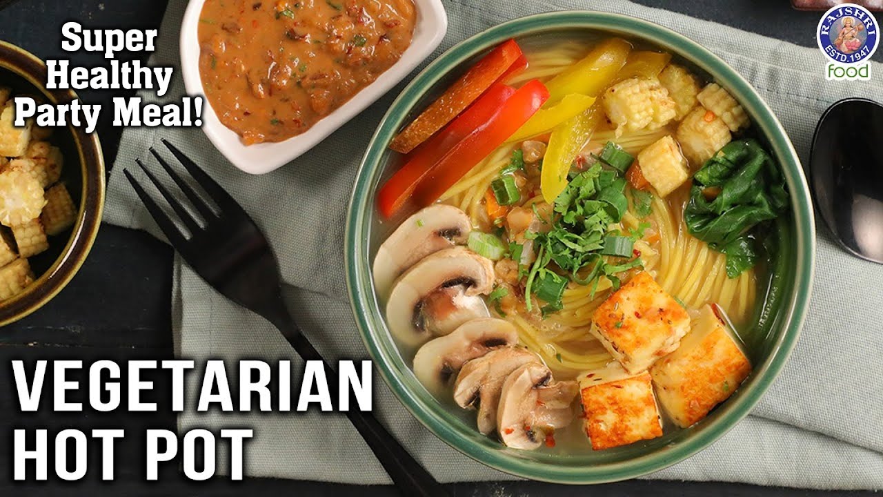 Vegetarian Hot Pot Recipe | Healthy, Quick and Easy One Pot Meal At Home | Chef Bhumika