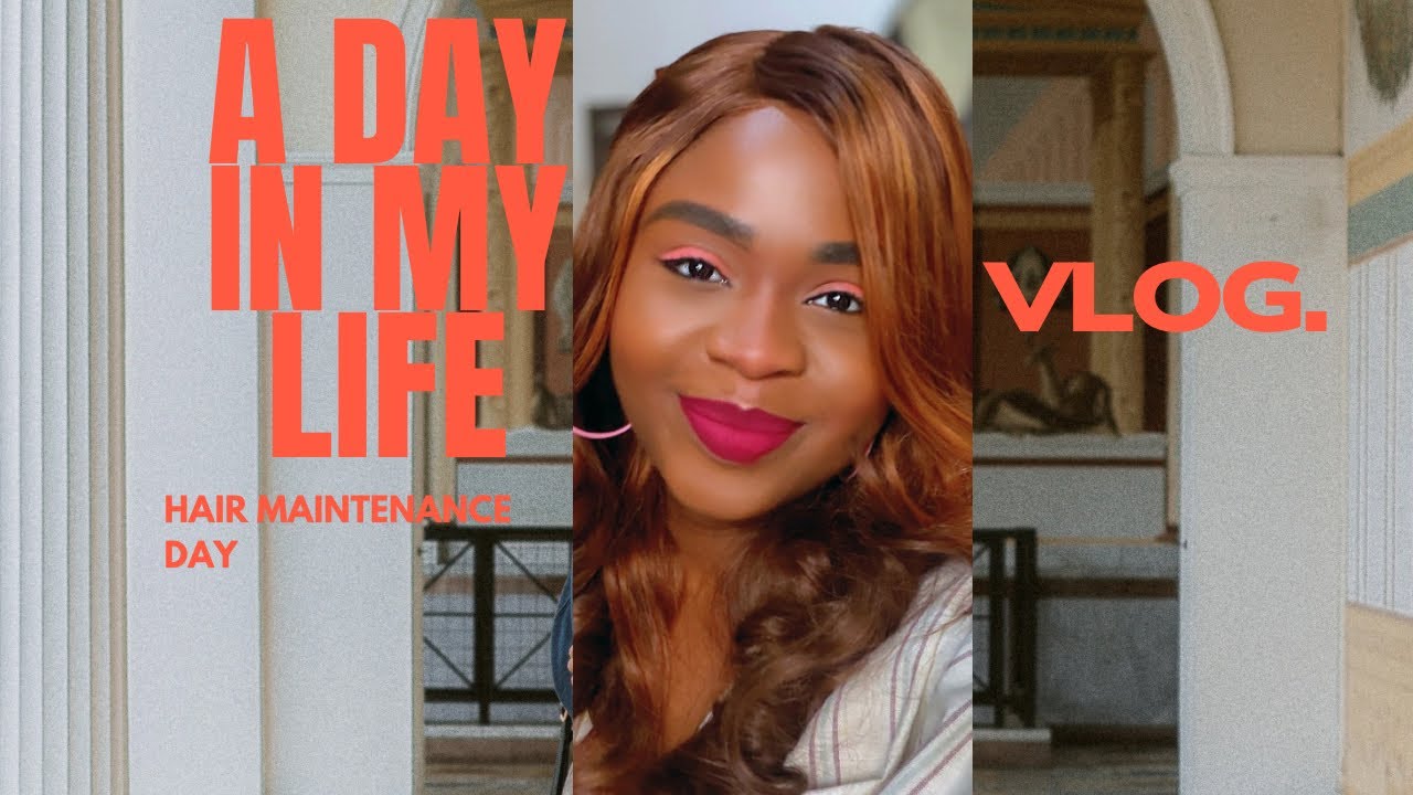 Mini vlog|hair maintenance day|