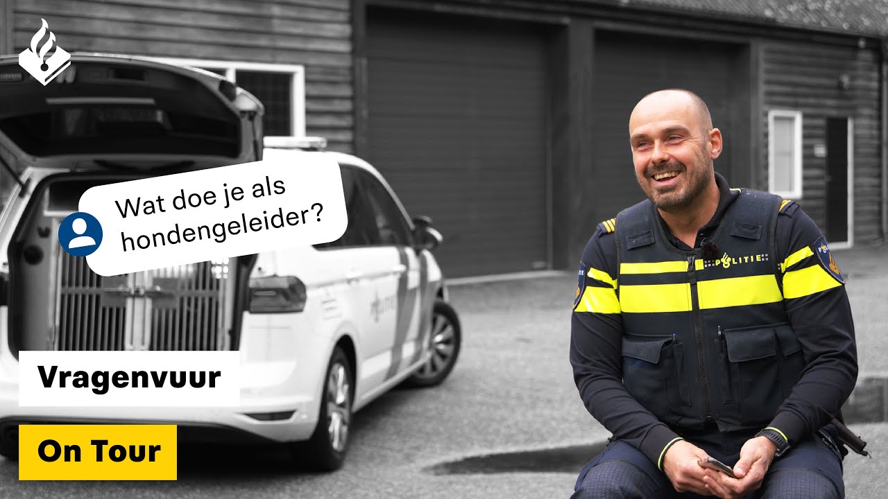 Hondengeleider Jeroen | Vragenvuur On Tour #33