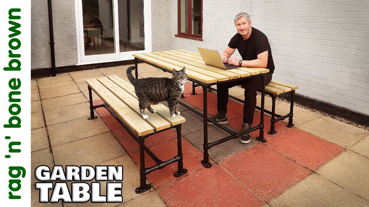 I Made A Garden Table & Benches