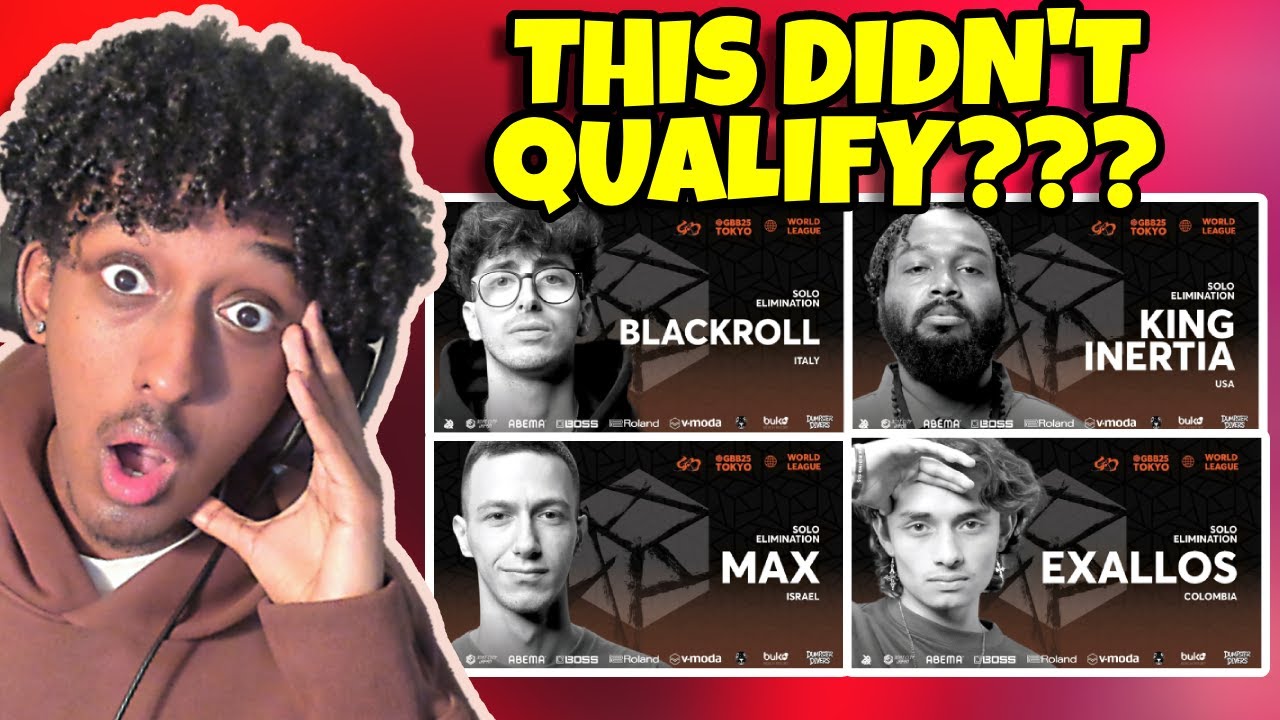 Yolow Reacts | KING INERTIA, BLACKROLL, MAX, EXALLOS | GBB 2025 Solo Elimination