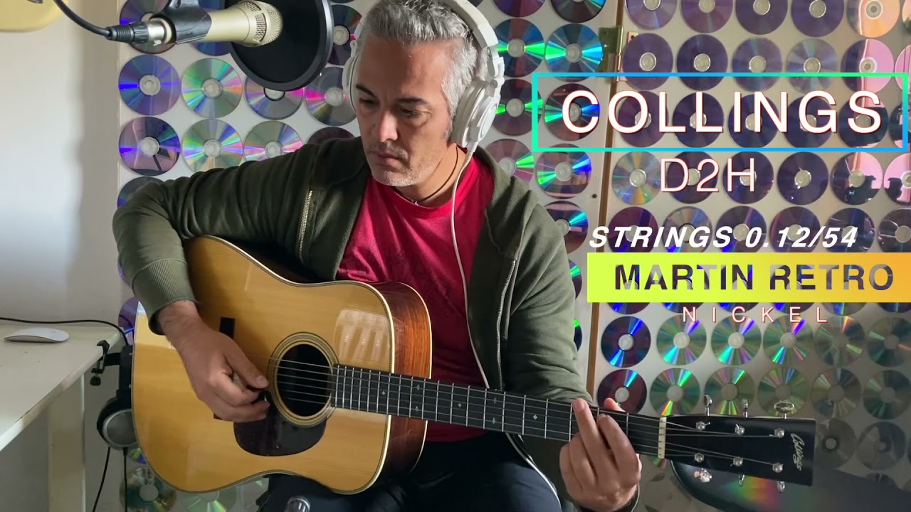 Collings D2H string Martin Retro 12/54