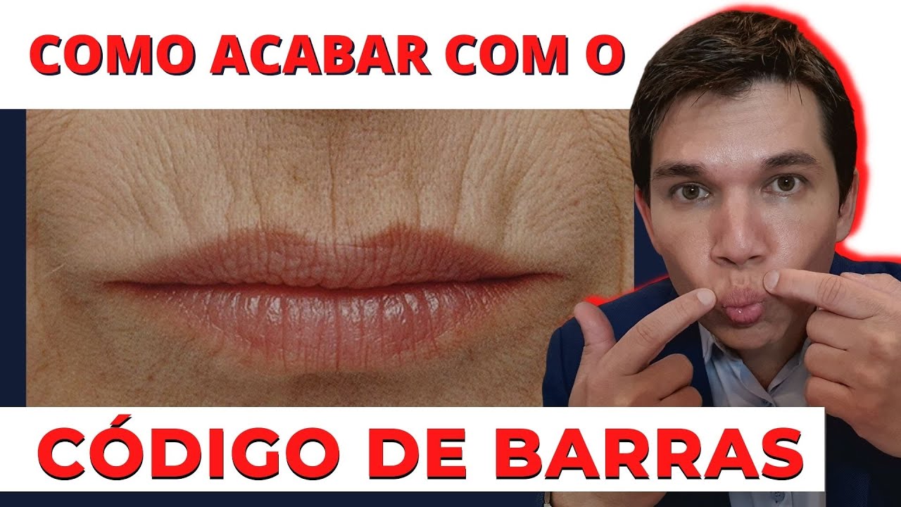 RUGAS NOS LÁBIOS - Acabe, Trate e Previna as rugas em Código de Barras