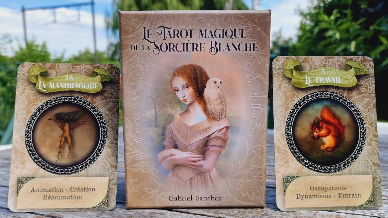 🔮Le tarot magique de la sorcière blanche de Gabriel Sanchez🔮