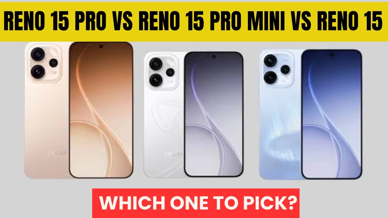 Oppo Reno 15 Series | Which Reno Is Right For You To Buy?? | Full Review & Comparison| 🔥🔥🔥