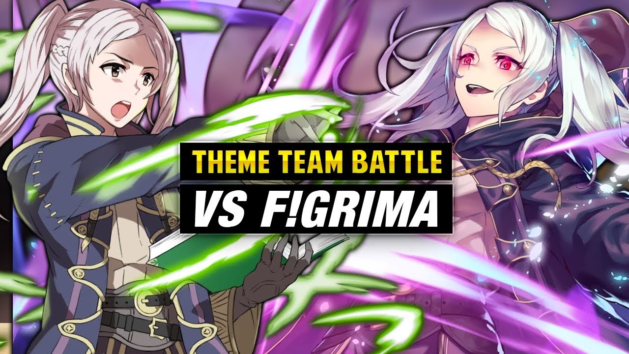 Robin: Fell Vessel Vs. Female Robin - Fire Emblem Heroes Theme Team Battle