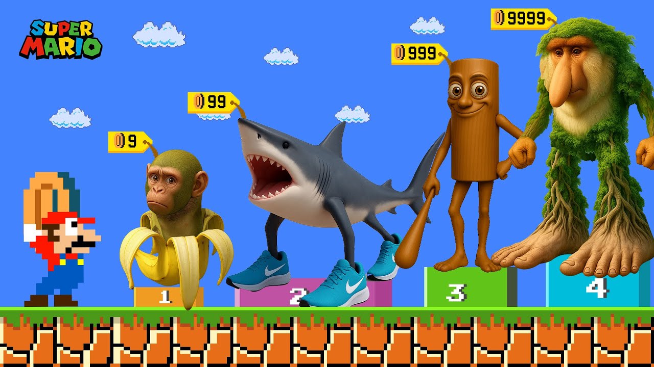 Super Mario Bros., But Mario Buys Every Italian BRAINROT Animal &mdash; Which One Is Immortal?