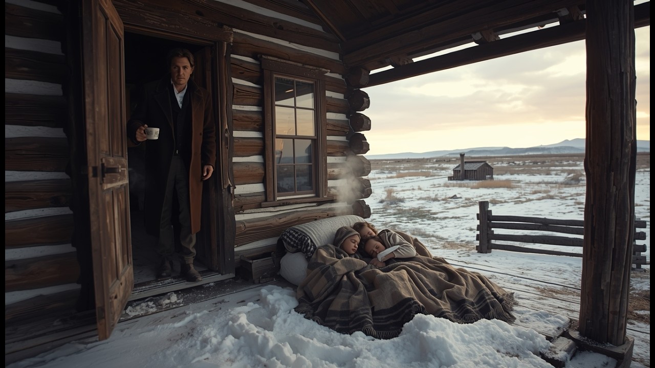 He Found Widow Asleep on His Porch With Two Kids—The Cowboy Said: “If They Snore, I’ll Build a Room