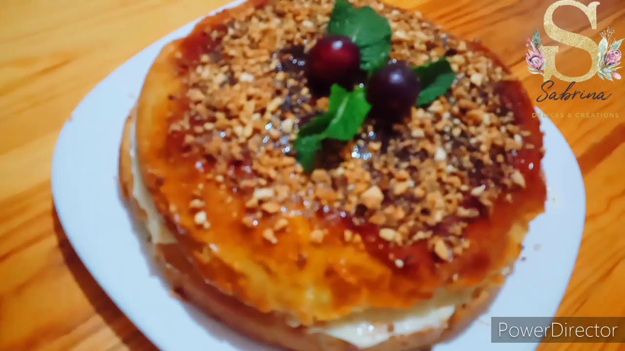 #Sabrina#Lamouna avec une crème pâtissière#لامونا بعجينة تشبه الجينواز بكريمة الباتيسيي