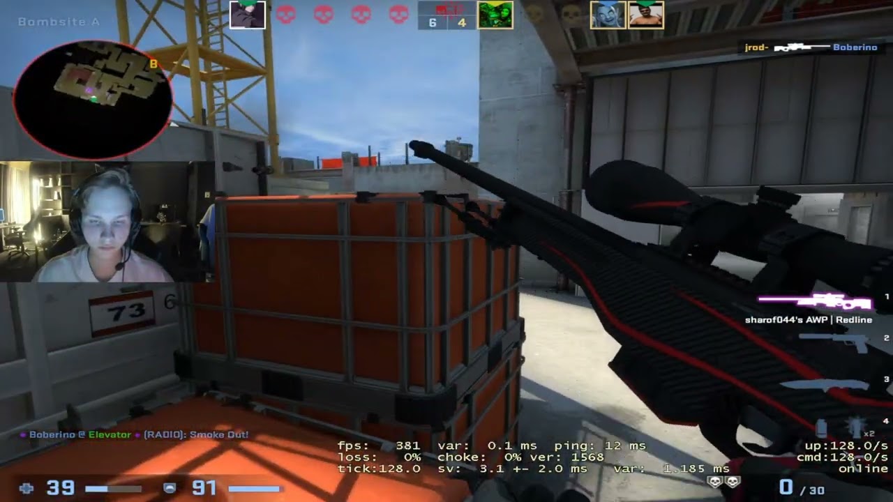 m0NESY sick 1v3 ACE CLUTCH on FACEIT