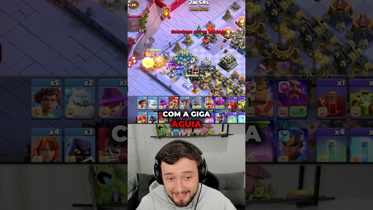 PORQUE NINGU&Eacute;M MAIS FAZ QUEENWALK NO CLASH OF CLANS #clashofclans #coc #holowiwi #supercellcreator