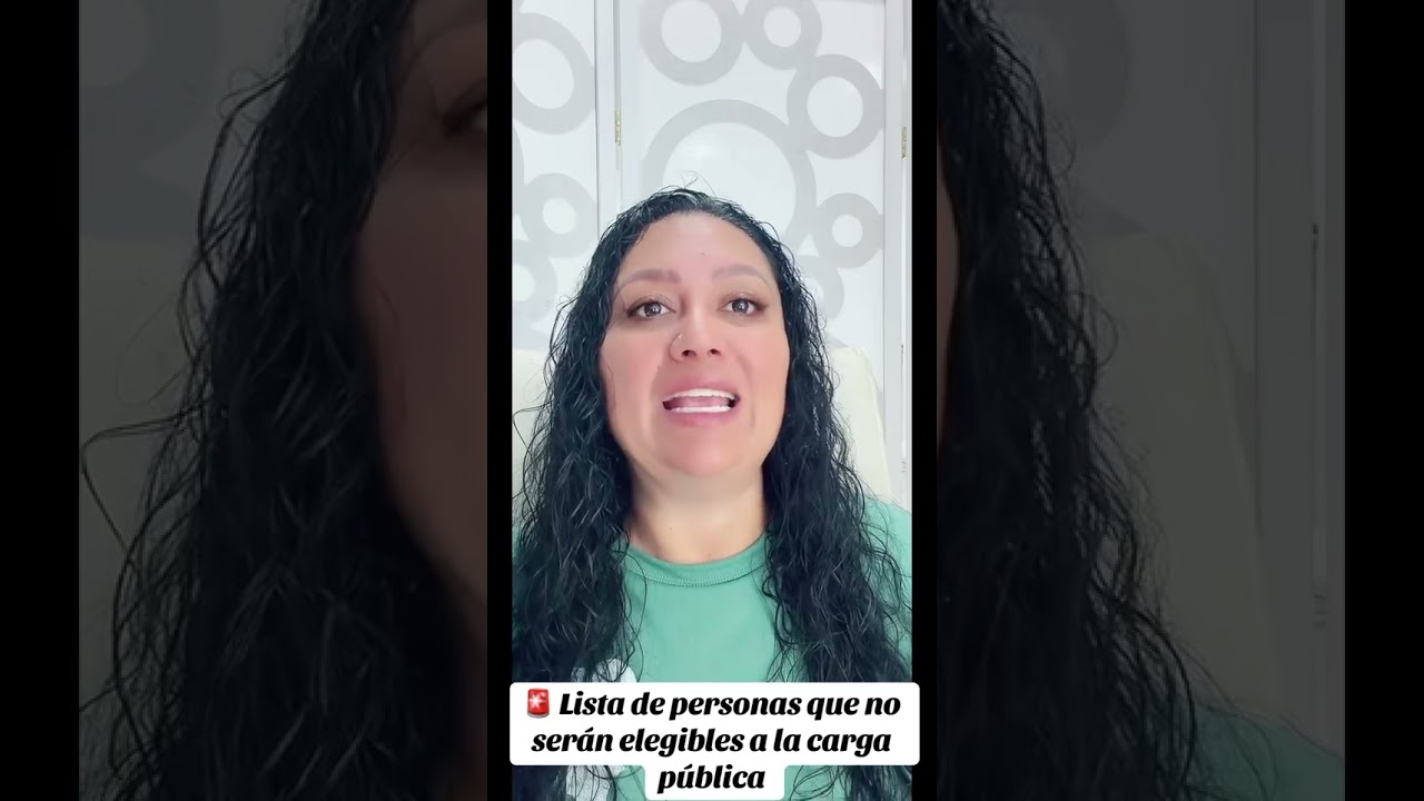 lista de quien no afecta carga publica