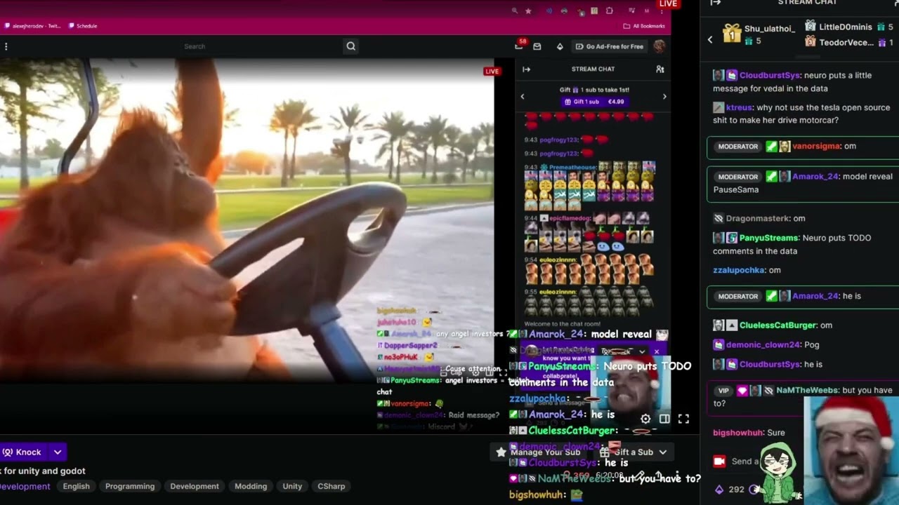 Vedal asks Schizo Alex: When's the new visual representation reveal