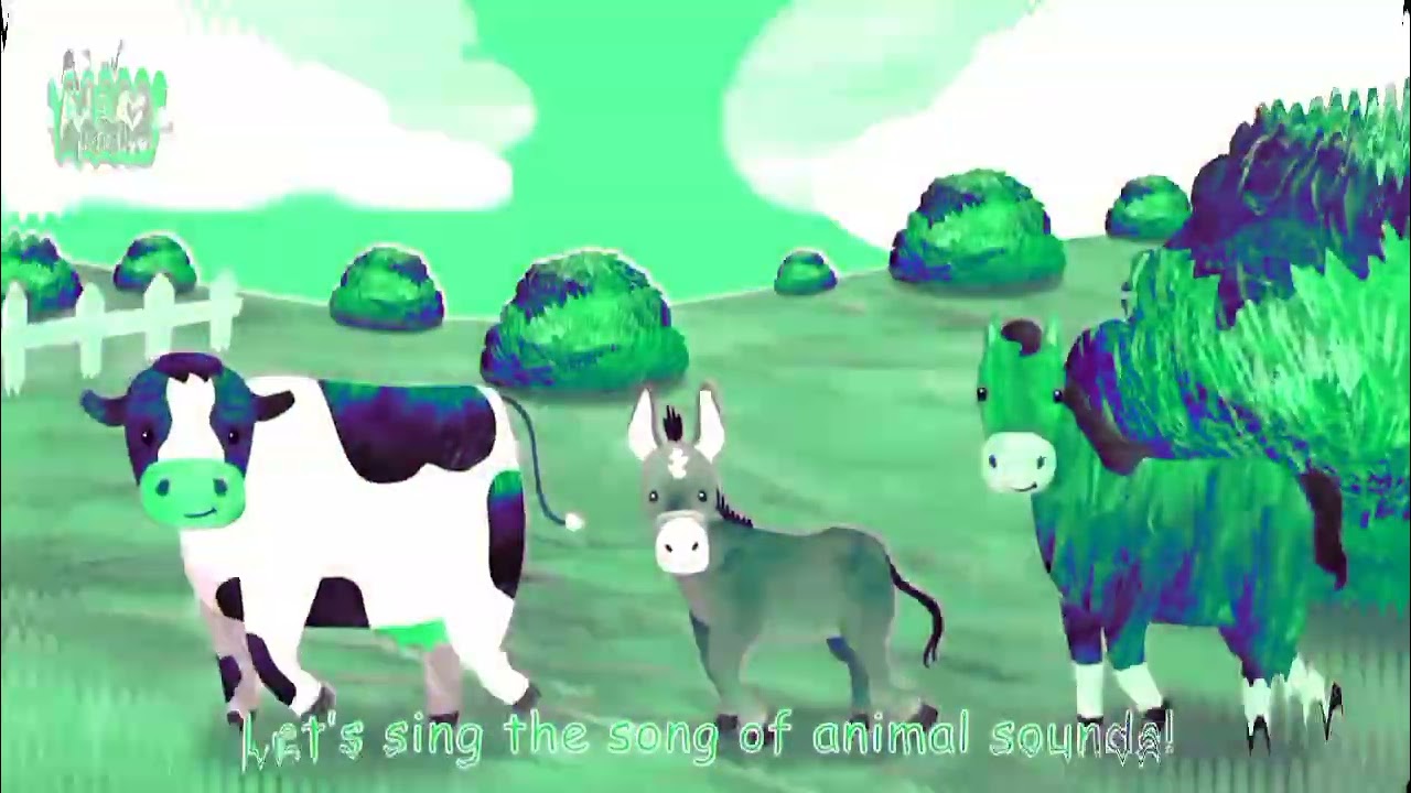 Let's Sing The Song Of Animal Sounds| Sponsored By Preview 2 Effects ✨
