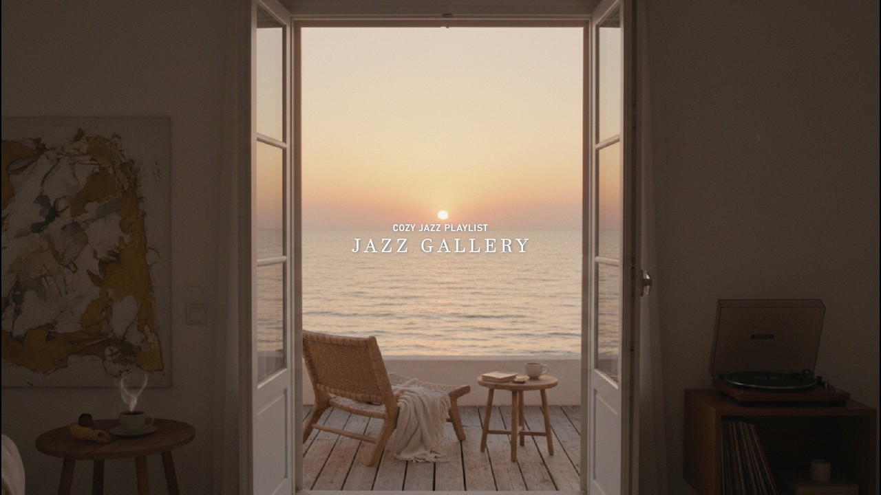 [Playlist] 노을 지는 바다에서 듣는 재즈 🌅 ｜감성 충전 Evening Chill