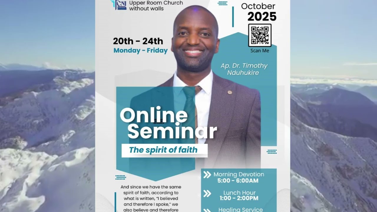 Enemies of faith and their gates|Carnality|October seminar|Dr Timothy Nduhukire