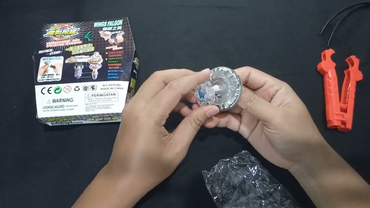 ASMR Unboxing Beyblade Wings Falgon Top Metal | How to Assembling Beyblade