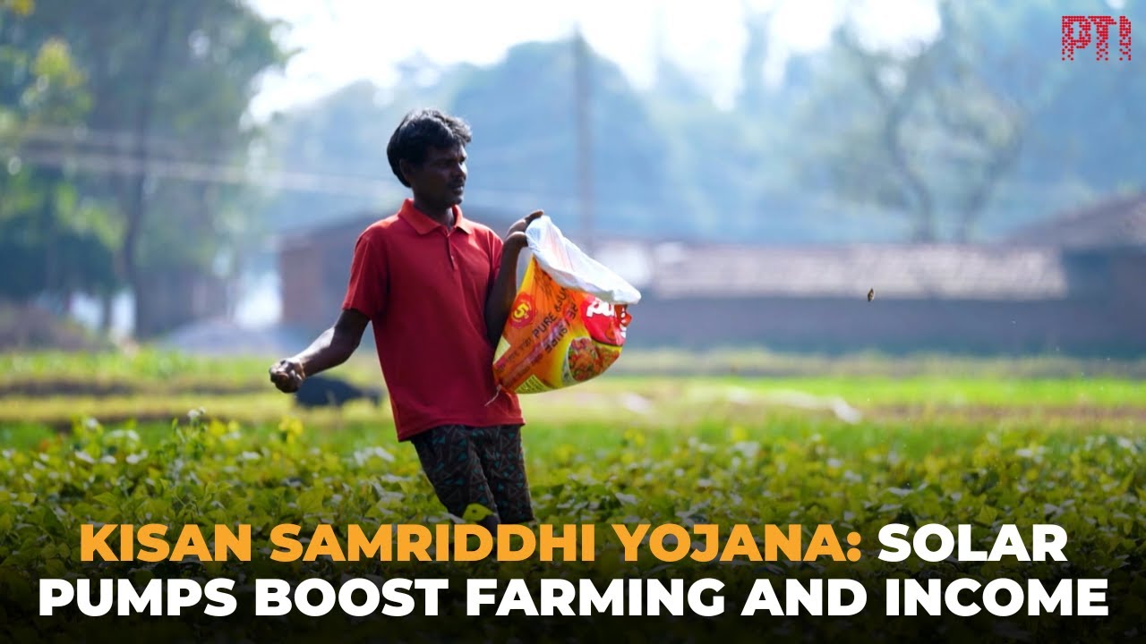 Kisan Samriddhi Yojana brings solar pumps at 90% subsidy, boosting farming income in Jharkhand
