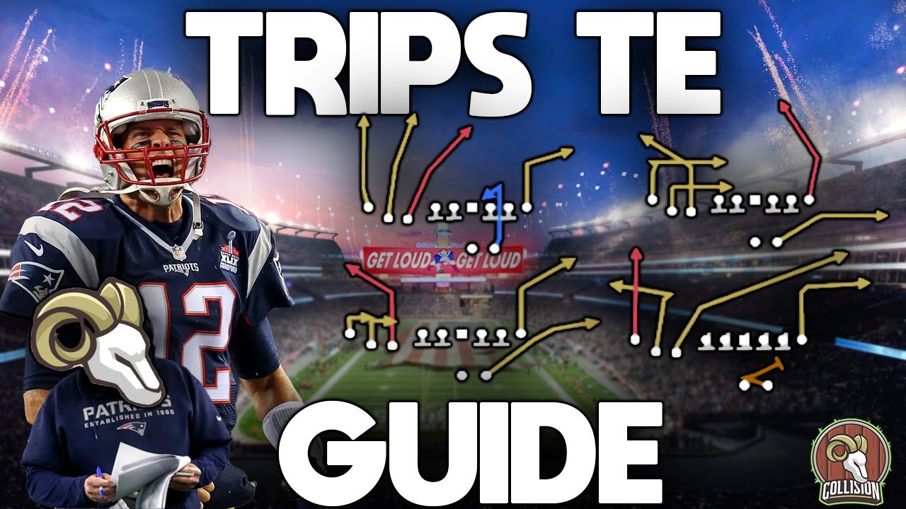 Trips TE GUIDE! Patriots offensive breakdown. Madden NFL 24 Offensive Guide.