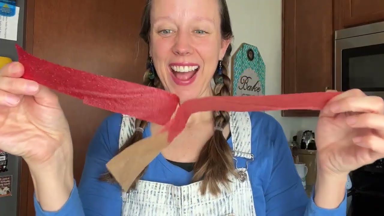 Mary Merrily Makes Fruit Strips