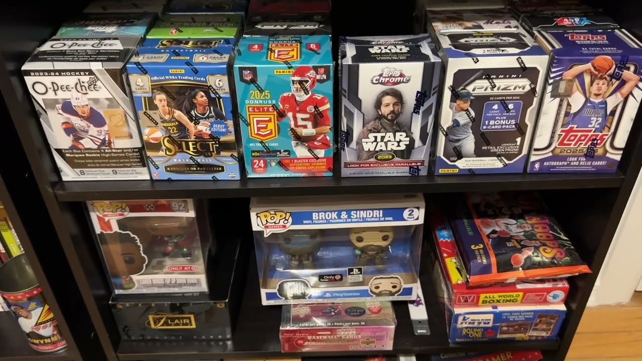 Dustin Abraham Mail & Quick Look At My Sealed Pack/Box Shelf