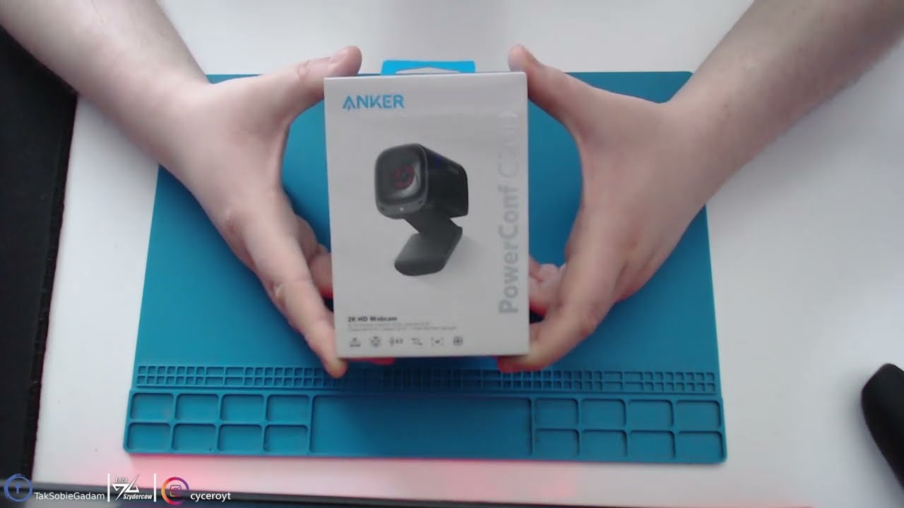 Wymiana wysłużonego Logitech C 920 na nowa kamere Anker PowerConf C200