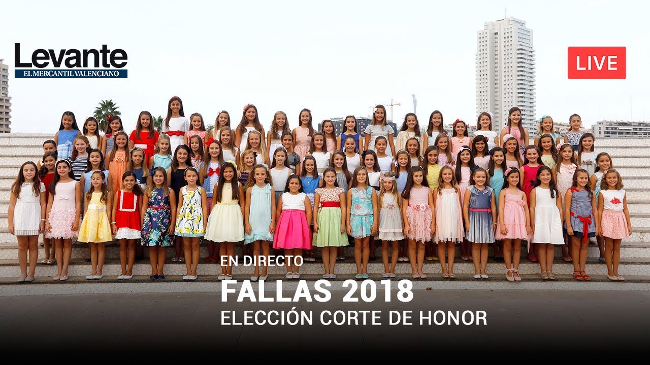 DIRECTO FALLAS | Elección de la Corte de Honor 2018