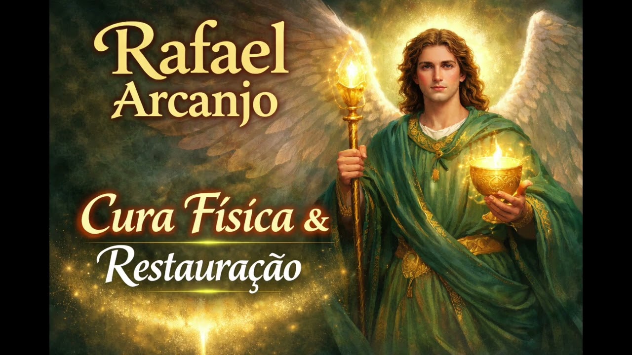 💚 ORAÇÃO DE CURA FÍSICA. Arcanjo Rafael – Restauração e Saúde